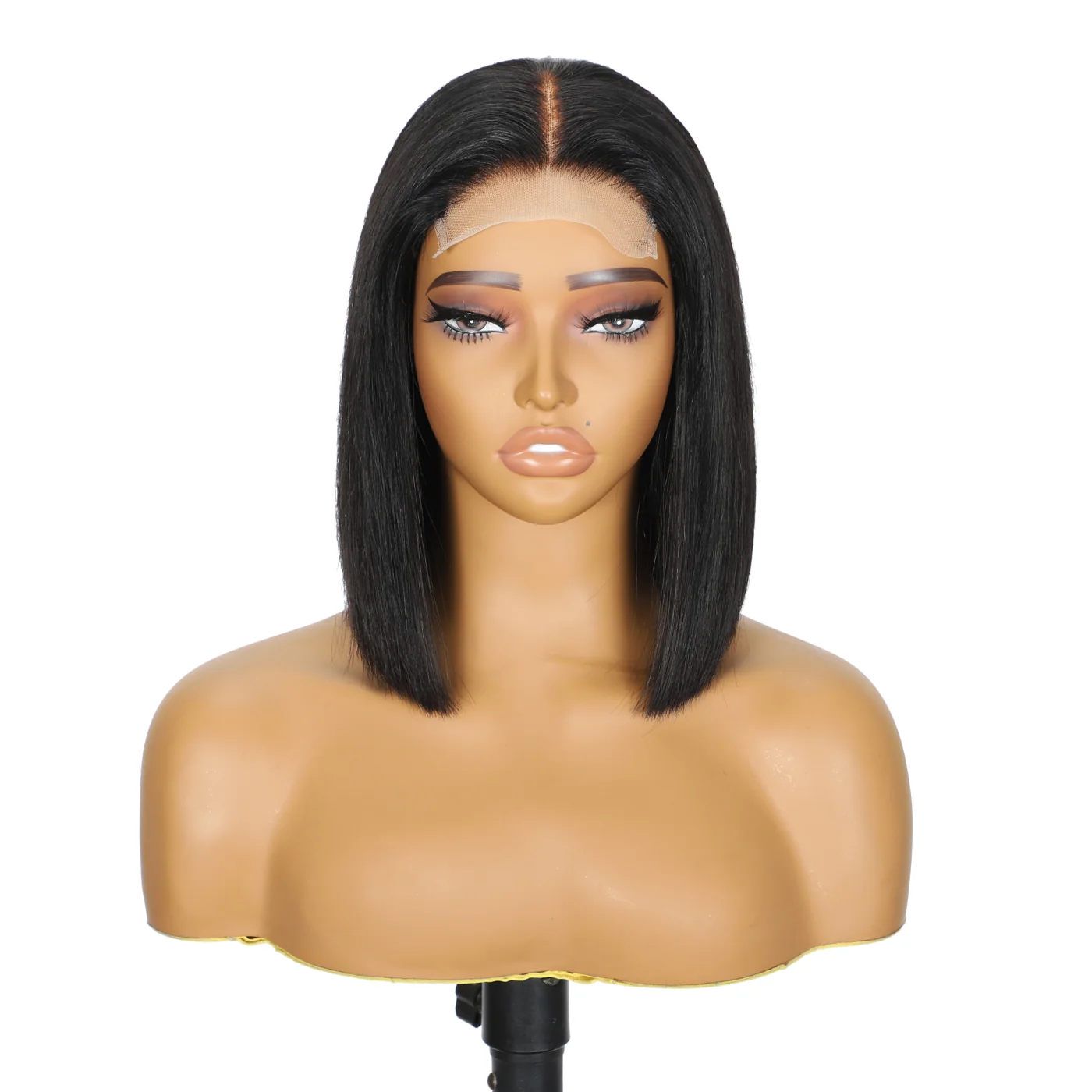 Straight Bob Wig front view